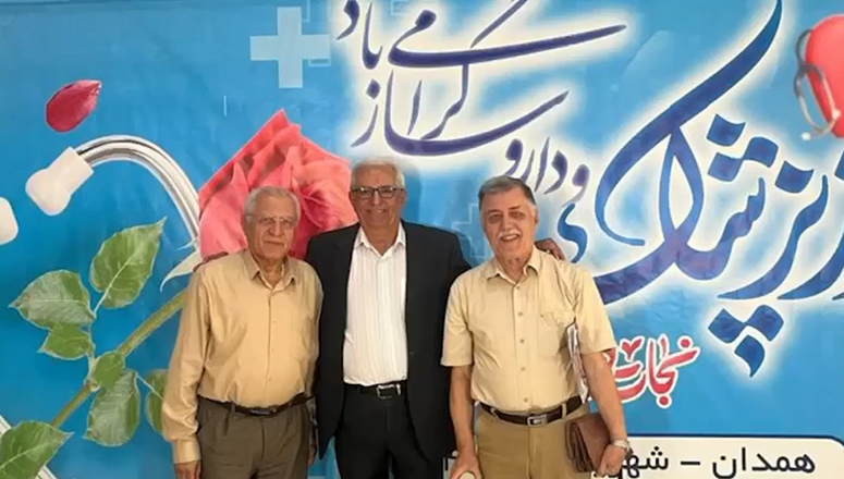 کلیپ مصاحبه با مرحوم دکتر محمدرضا درخشان پزشک پیشکسوت همدان 